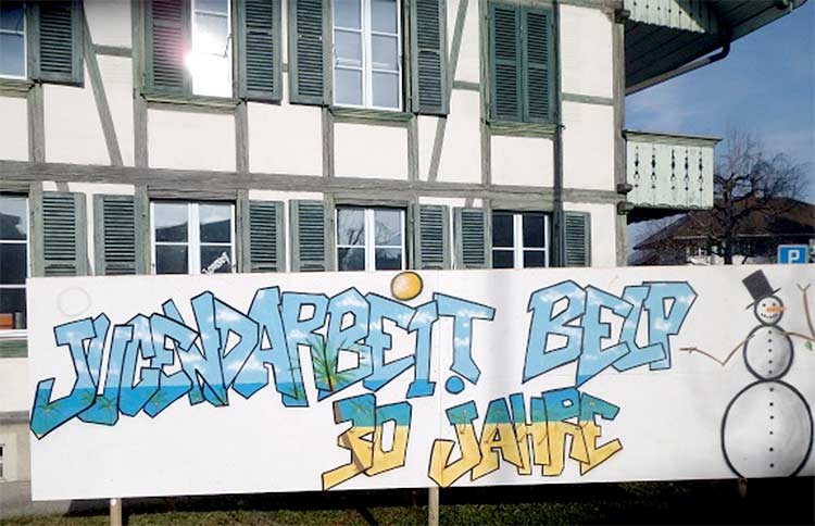 Jugendfachstelle Belp Graffiti
