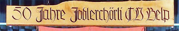 Jodlerchörli Turnverein Belp
